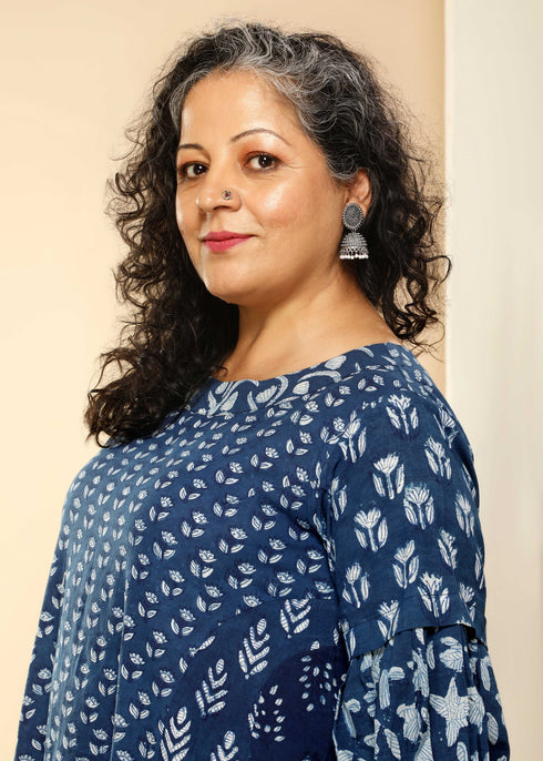 INDIGO DRESS